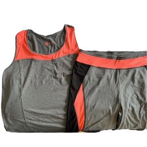 NWT Addition Elle combo work out set - tank top (3X) and leggings (1X)